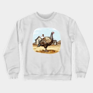 Farm Turkey Crewneck Sweatshirt